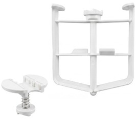 2Pcs Ice Cream Maker Attachment for KitchenAid Stand Mixer - Mixing Paddle & Drive Assembly Replacement for 4.5QT/5QT/6QT Tilt-Head Mixers (Not for 3.5QT Mini)