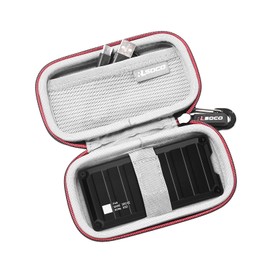RLSOCO Hard Case for Western Digital 1TB/2TB/500GB P40 Game Drive SSD,Portable External Solid State Drive (Case Only)
