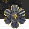 Metal Flower Ornament Wall Art Iron Flower Pendant for Home