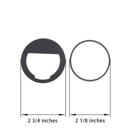 KELKONG K341 Carburetor Repair/Rebuild Kit for Kohler K301,K241,K482,M8,M10&M12 Models Gasket Diaphragm Kit for Kohler K-Series 10HP 12HP 14HP 16HP Engine Replace 25 757 01-S (Gasket Diaphragm Kit)