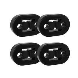 Pack of 4 Universal Car Exhaust Mount, Rubber Exhaust Hanger, Car Exhaust Hanger, Universal Car Rubber Exhaust Holder, for All Vehicles