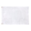 TOPFLAGS Solid White Flag BlanK Flags 3x5 Ft Create Your