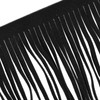 sourcing map 2 Yards 4 Inch PU Leather Suede Fringe
