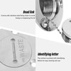 Boat Deck Filler with Key Cap Marine Stainless Steel Hardware