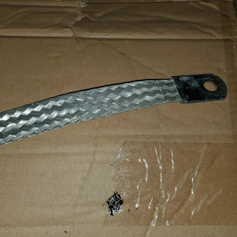 JOHN DEERE Braided Ground Cable #MIA10189