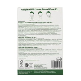 BULLDOG SKINCARE - Ultimate Beard Care Giftset for Men | Beard Shampoo & Conditioner, Beard Balm, Beard Oil and Comb