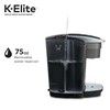 Keurig K-Elite Single-Serve K-Cup Pod Coffee Maker, Brushed Slate, 12