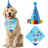 Dog Birthday Party Supplies, EYLEER Puppy Dog Birthday Bandana Scarf