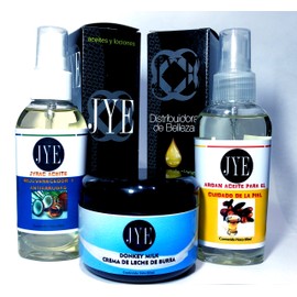 KIT SPA EN CASA Incluye 1 Aceite de Argan, 1 Aceite de Coco y 1 Crema de Leche de Burra JYE