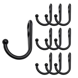 Happy Spring Antique Wall Hooks 10 Count N (Black)