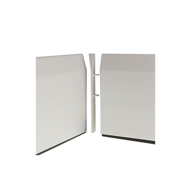 100/150mm Roomline Chamfered 90° Internal Corner Joint - White (Satin)