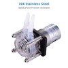 GROTHEN DC 24V Peristaltic Pump with Silicone Tubing High Water
