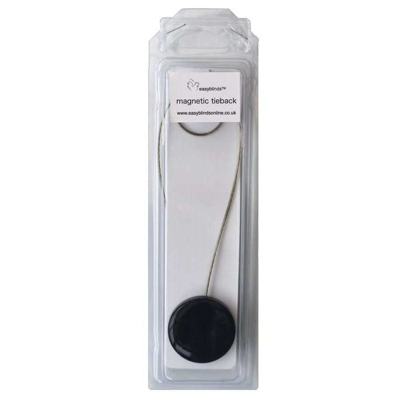 easyblinds Magnetic Curtain Tieback (White)