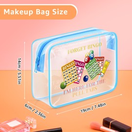 Bingo Lover Gift for Women Bingo Makeup Bag Bingo Player Gift Bingo Gambler Cosmetic Case Casino Lover Gift Birthday Christmas Graduation Gift for Friends Bingo Player Bingo Lover Lucky Bingo Gifts