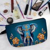 Livel lhood Ethnic Elephant Makeup Bag Cute Small Organizer Zipper