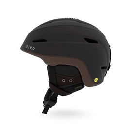 Giro Zone MIPS Ski Helmet - Snowboard Helmet for Men, Women & Youth - Matte Black/Dark Brown Mo' Rockin' SM 52-55.5cm