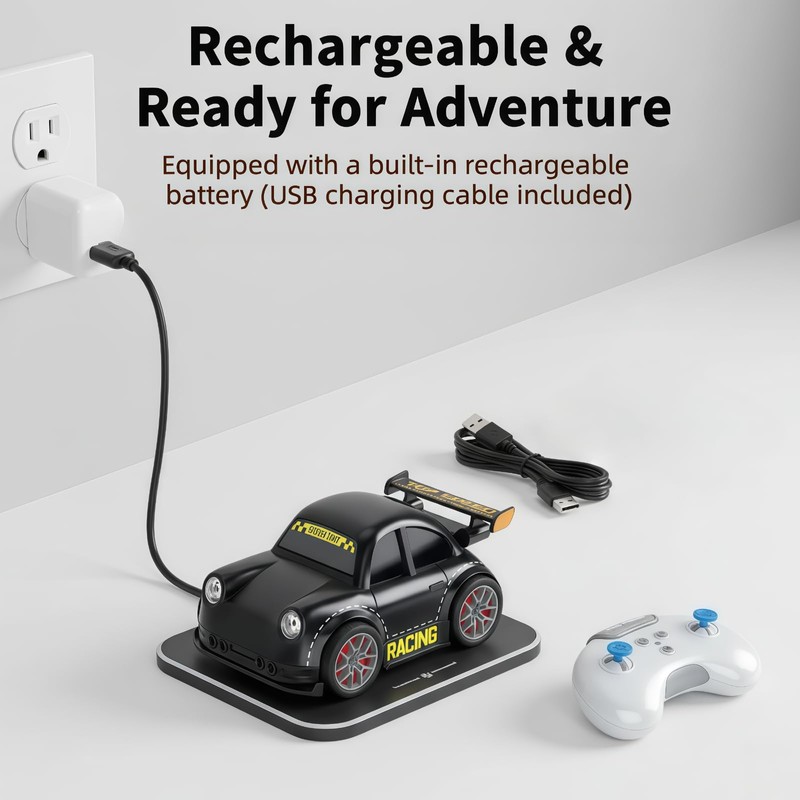PanniOhye 3-in-1 Smart RC Car with Follow & Escape Modes,