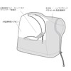 Kenko カメラレインカバーHT Lサイズ 撥水・透湿素材採用 望遠レンズ用 ネイビー KRG-RC01LNV