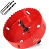 KACNON Hole Saw 120 mm, Universal High-Speed Steel HSS M42
