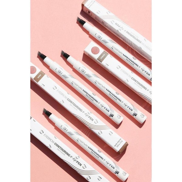 Eyebrow Contouring 4-Tip Pen - Color: ETP102 Brown