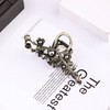 Creative Antique Bronze Pearl Flower Automatic Hair Clip for Updos & Half-Up Styles Hairpin Comma 20ea