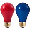GoodBulb Memorial Day Light Bulbs - 60 Watt Red and