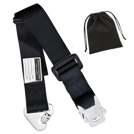 3 in 1 Airplane Seat Belt Extender, Adjustable 7-31" Seatbelt Extender Fit for All Airlines (Including Southwest Airlines 737-800/737MAX8), Tensile Strength up to 1.8 Tons, with Carrying Case