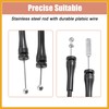 Partuto 2 Pcs Door Latch Release Cable for Ford F150