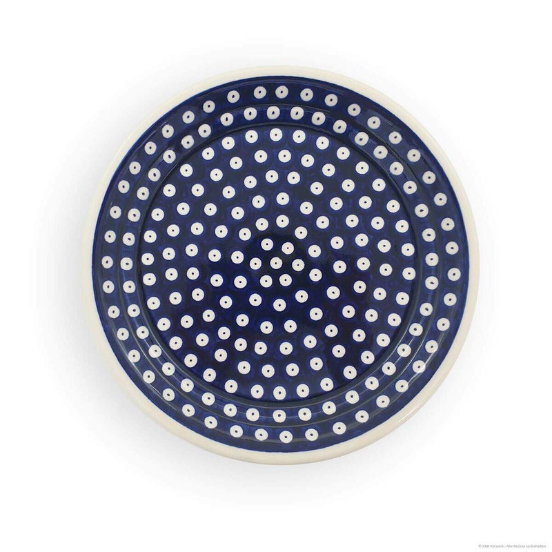 Bunzlauer Keramik Flat Plate Shape 2 Diameter 24.8 cm Height