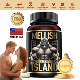 Mellish lsland Supplements Nitric Oxide Booster -support healthy blood circulation -nitric oxide Supplement | Gym Enhancer | Natural Energy & Performance | (Vegan ):_2pcs