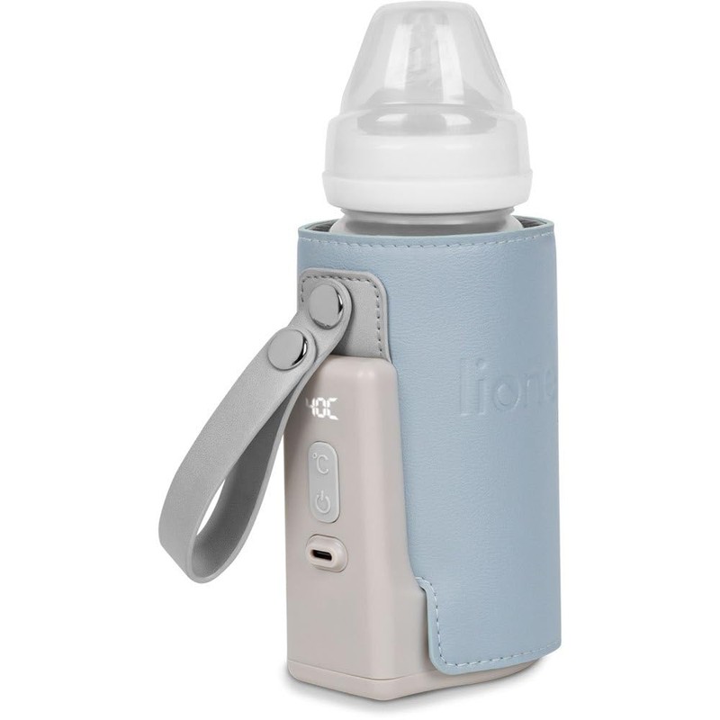 LIONELO Thermup Go Plus Portable Baby Bottle Warmer, Keeps Liquids