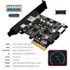 chenyang 4 Port PCI-E 4X to USB A/USB C/USB 3.0