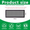 DECOHS 8 Pack Floor Register Screen Vent Mesh, 4 x