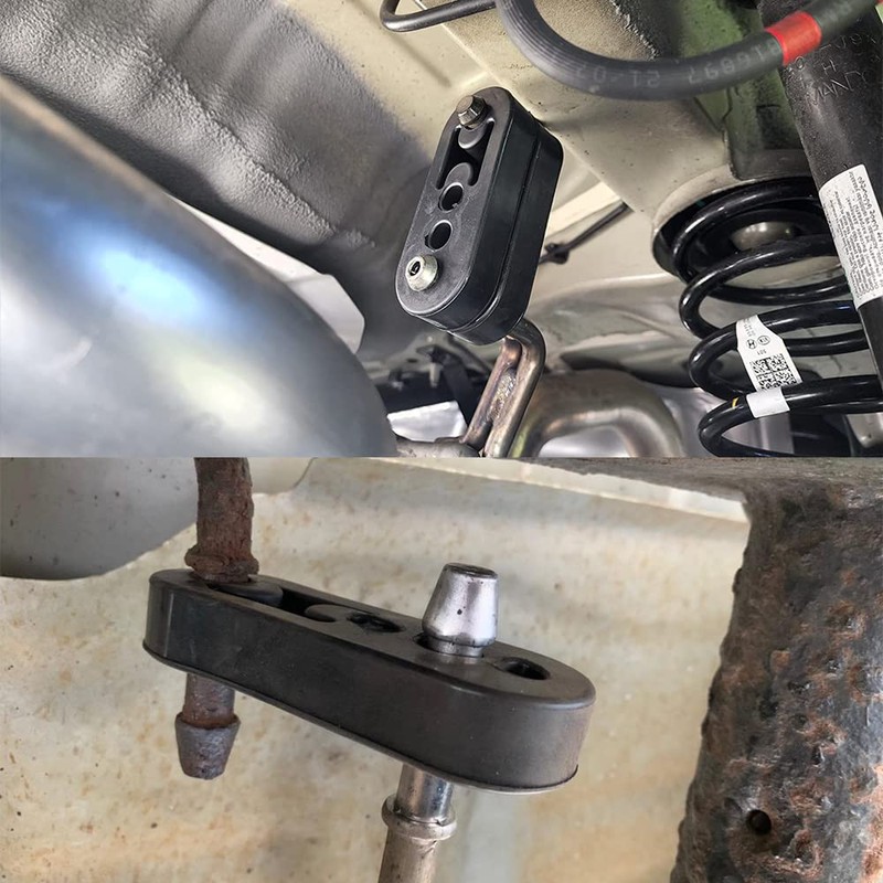 Renjzle Muffler Hanger Mount, Automobile, Universal Muffler Ring, Reinforced Muffler,