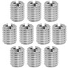 WeddHuis Threaded Sleeve 10 Pieces Stainless Steel Self-Tapping Thread Insert