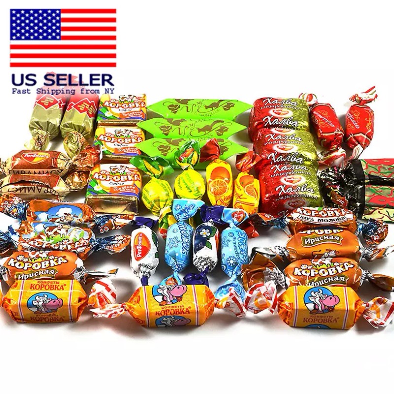 Russian Shoppe Gourmet Russian Chocolate Candy Assortment Rot Front, 1