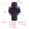 Swing Check Valve Non-Return Check Valve PVC Double Union Solvent