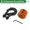 X AUTOHAUX Tractor Bucket Hooks 3/8" Front Tractor Accessories Bucket