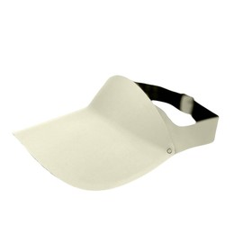 Earssa UPF 50+ Kids Sun Visor Hat for Adjustable Lightweight Golf Runninig Tennis Sport Cap for Girls Boys (White)