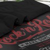 Pamnest Full Comforter Set with Sheets, 7 Pieces Vintage Music