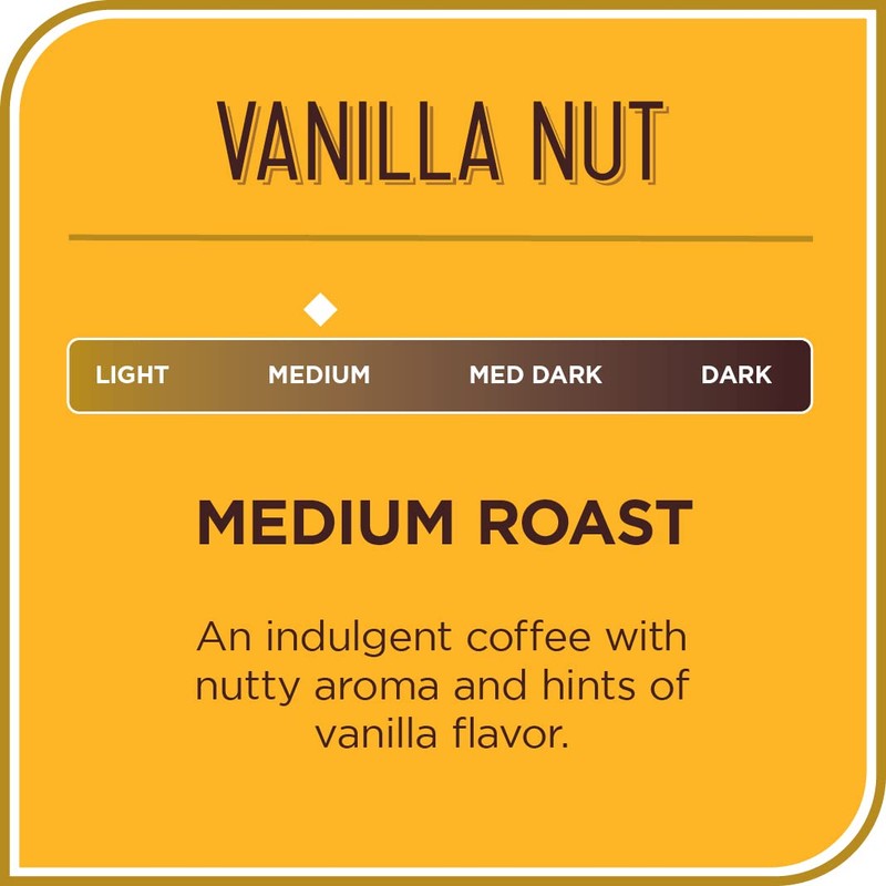 Don Francisco's Vanilla Nut Flavored Medium Roast Whole Bean Coffee
