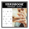 VERDBOOK Waterproof Temporary Tattoos: 2-Sheet Tattoo Kit with Realistic Body