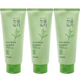 fruit country Kwailnara First Water Green Tea Moist Cleansing Foam 180g x 3 / 과일나라 첫물녹차 모이스트 클렌징폼180g x3개