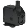 Little Giant PES-130-PW 115-Volt, 130 GPH Magnetic Drive Fountain/Pond Pump with 6-Ft. Cord, Black, 566716