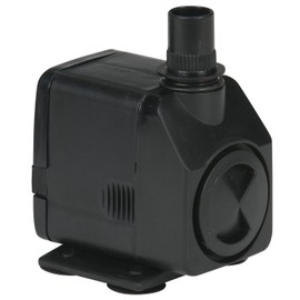 Little Giant PES-130-PW 115-Volt, 130 GPH Magnetic Drive Fountain/Pond Pump with 6-Ft. Cord, Black, 566716