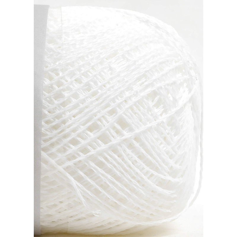 Yokota DARUMA 4230 Plastic Cord Sleep-ply Woolen Yarn Col.1 White