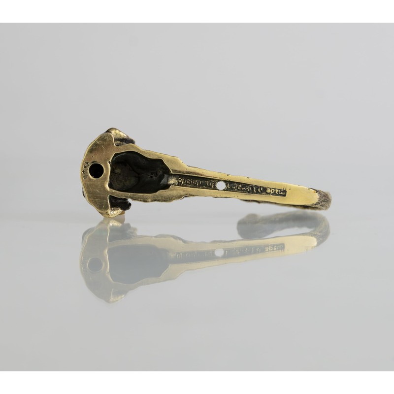 TUTURA LUTSS Labrador Dog Brass Wall Hook – Handmade Solid