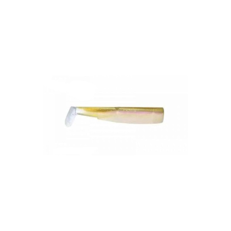 Fiiish Black Minnow Fishing Lure Bodies - Kaki White, Size