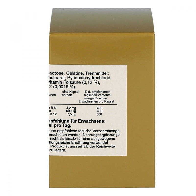 Vitamin B12+B6+Folic Acid Complex N Capsules