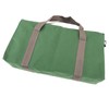 Canvas Wide Mouth Tool Storage Bag with Adjustable Shoulder Strap